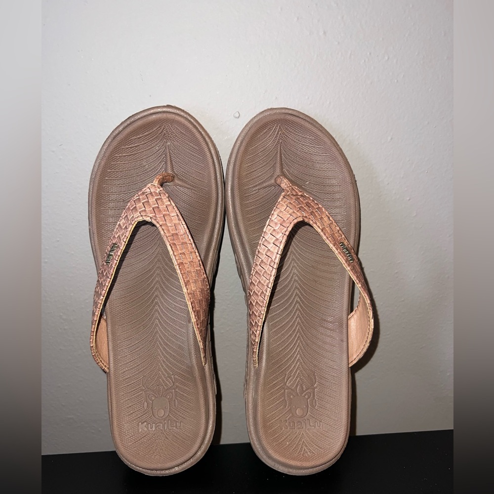 Women's KuaiLu Brown Flip Flops